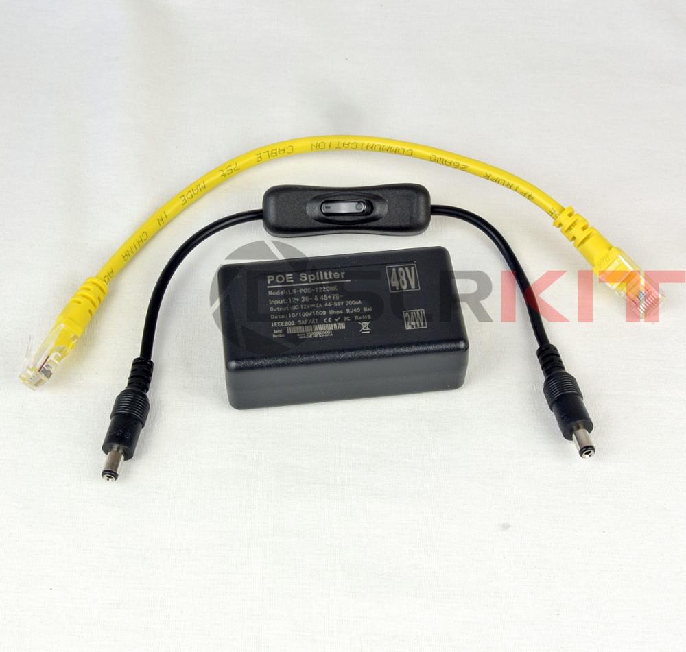 DSLRKIT Gigabit 12V2A Active P - Active Poe Splitter Gigabit 12V 2A recension och pris