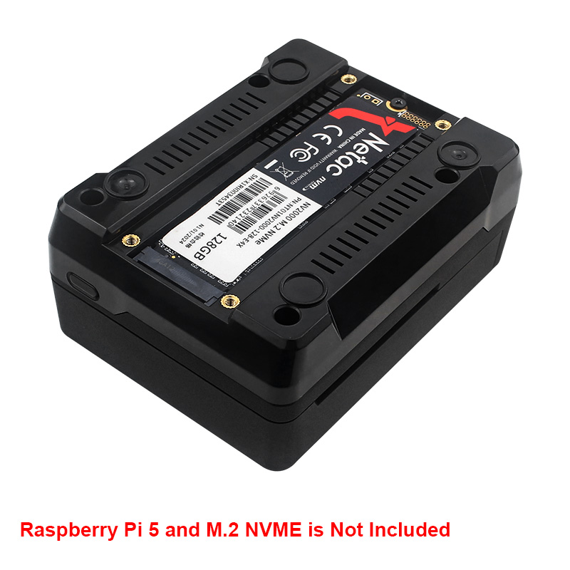 Argon NEO 5 M.2 NVME PCIE Case - Turing Pi 2 recension och pris